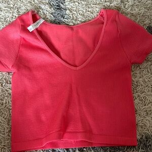 aeropostale hot pink top